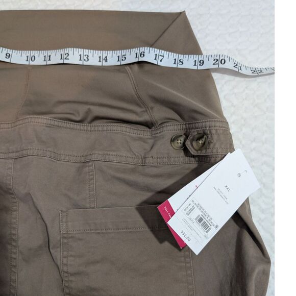 Isabel Maternity Pants Full Panel - All Trimesters Brown Size XXL NWT - Picture 7 of 7